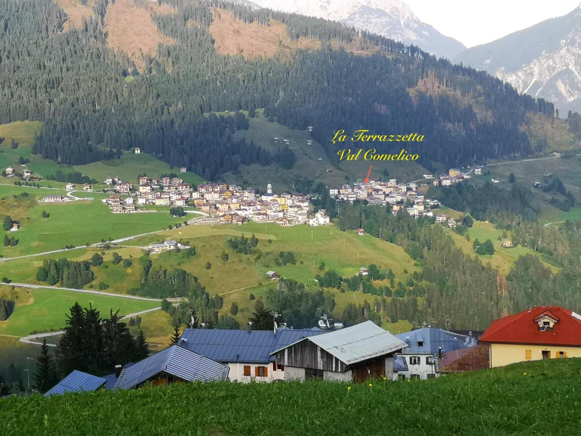 La Terrazzetta Val Comelico Santo Stefano di Cadore Kültér fotó